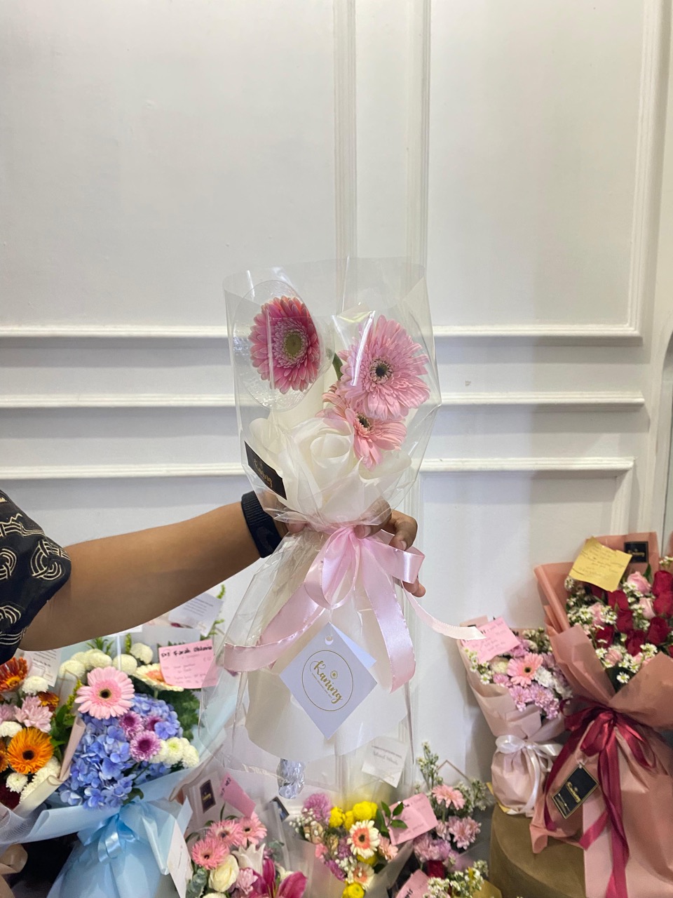 Buket Bunga Fresh Flower Mini BUK-LGAWZ