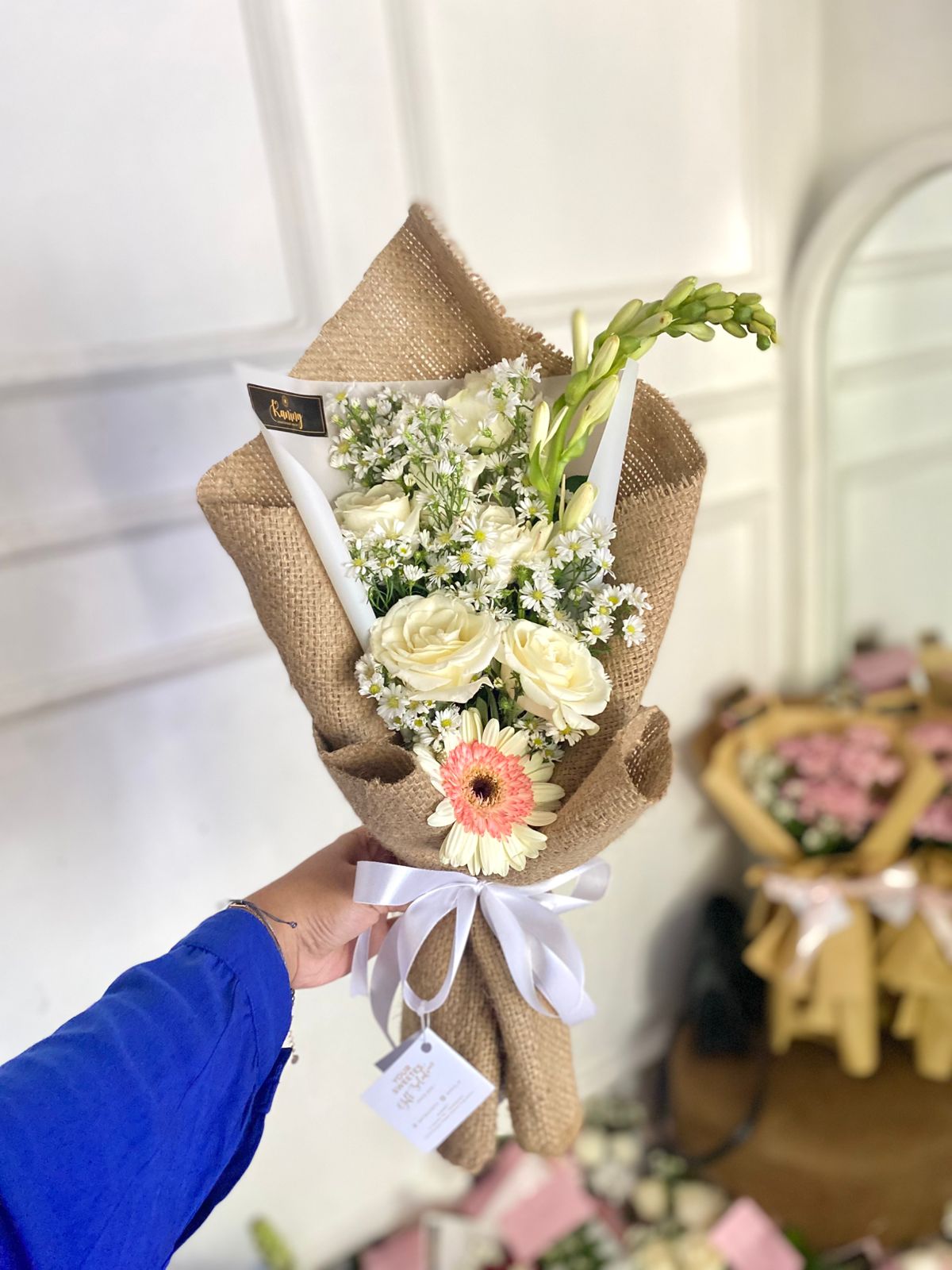 Buket Bunga Fresh Flower Medium BUK-MFBSZ