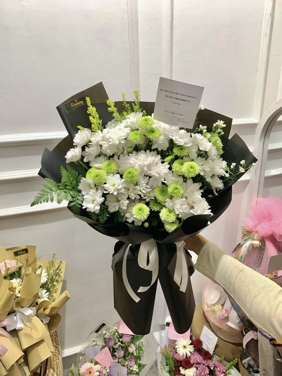 Buket Bunga Fresh Flower Medium BUK-MWDMJ
