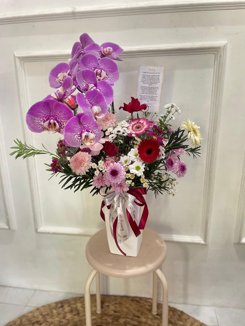 Vas Bunga Fresh Flower VAS-T4FSW