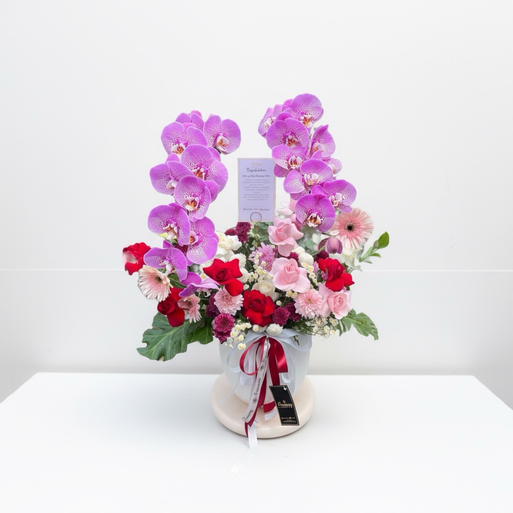 Vas Bunga Fresh Flower VAS-DDMFV