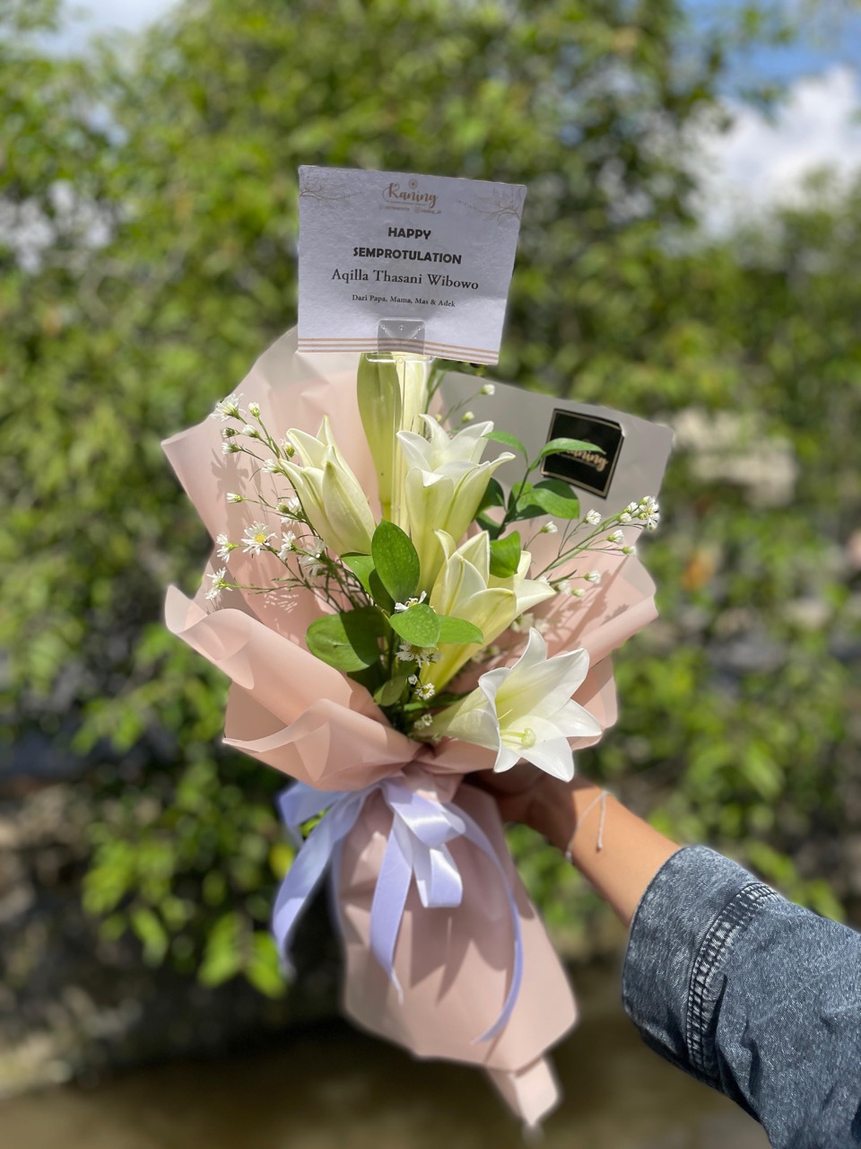 Buket Bunga Fresh Flower Medium BUK-DTXVR