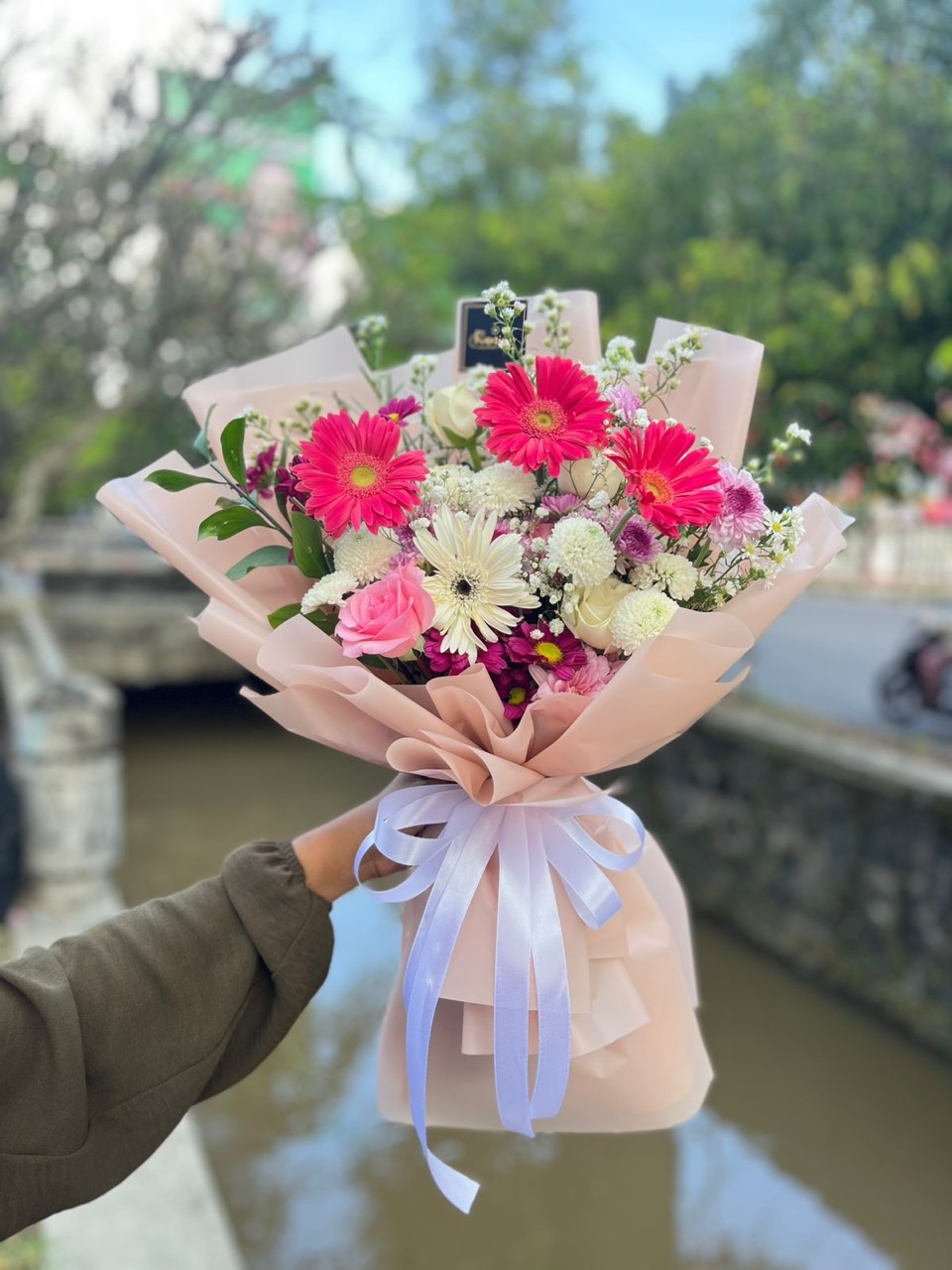 Buket Bunga Fresh Flower Medium BUK-YHR78