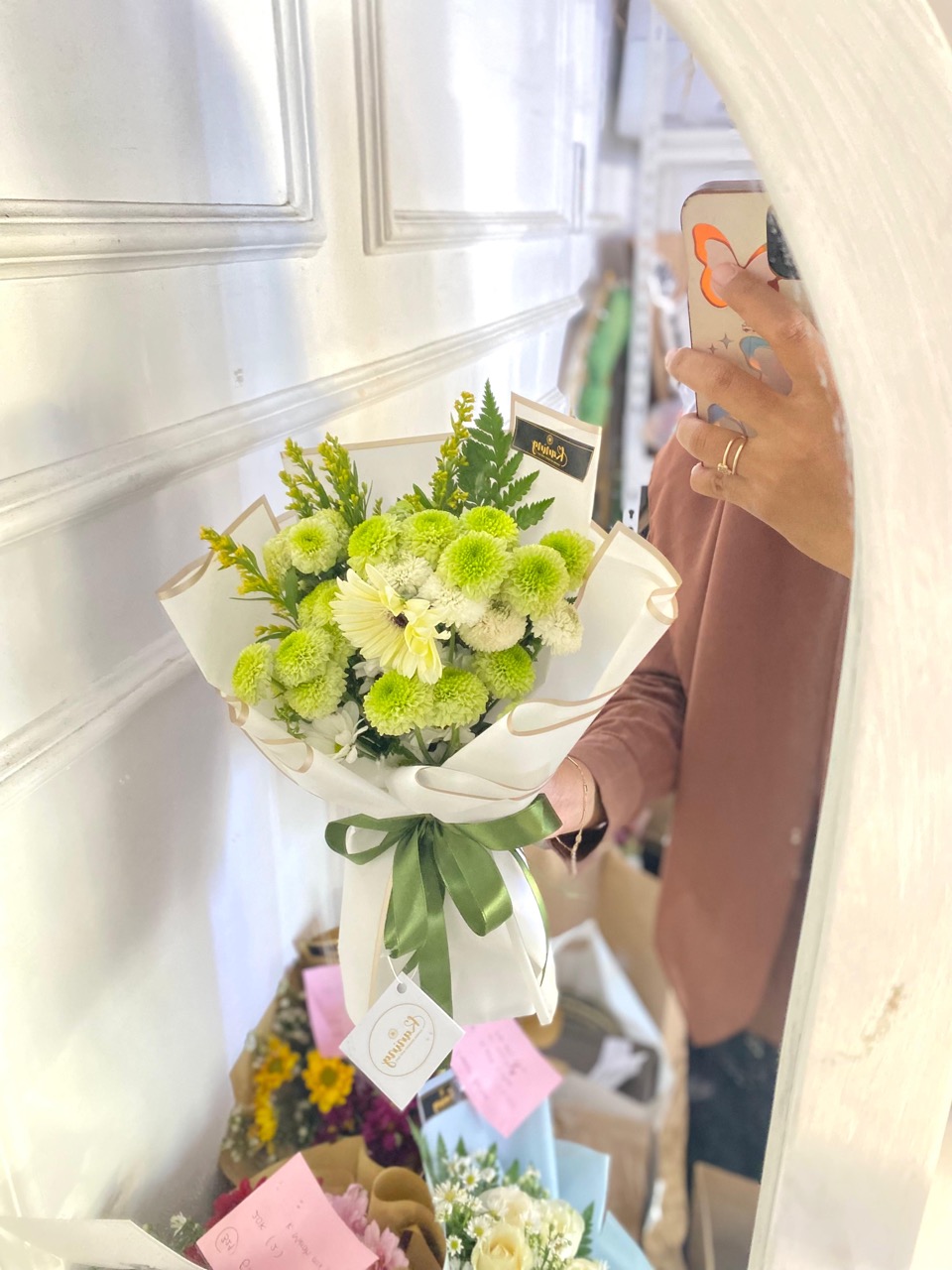 Buket Bunga Fresh Flower Medium BUK-IXRIG