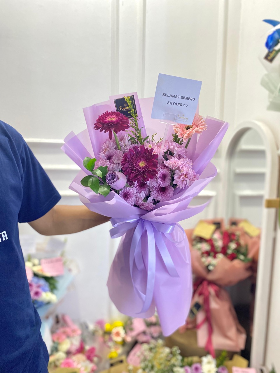 Buket Bunga Fresh Flower Large BUK-RKJIZ