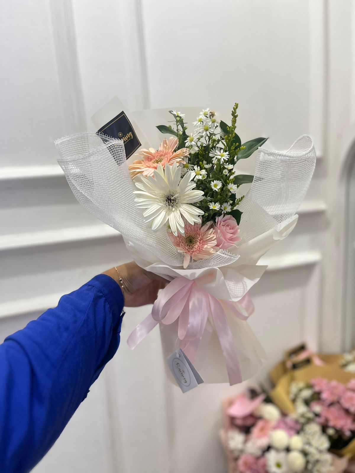 Buket Bunga Fresh Flower Medium BUK-LWTIW