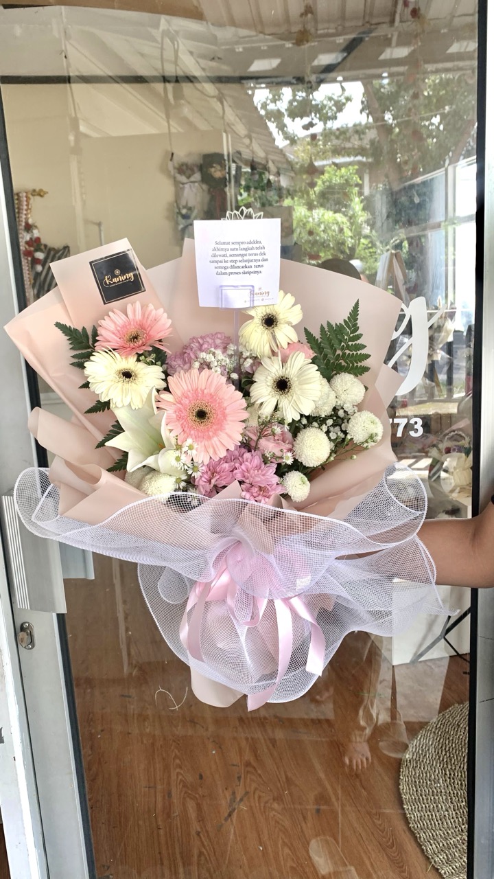 Buket Bunga Fresh Flower Large BUK-IF9OB